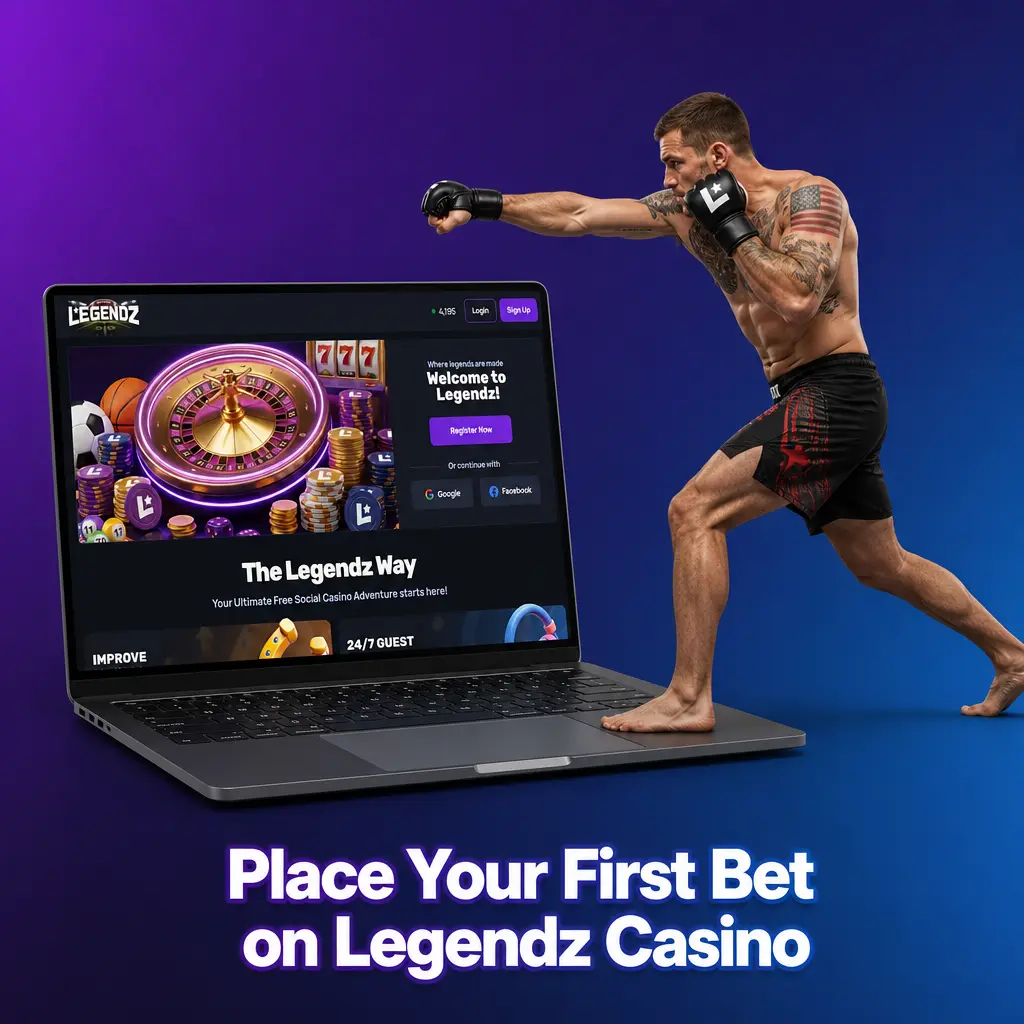 Placing a first bet on Legendz Casino sportsbook