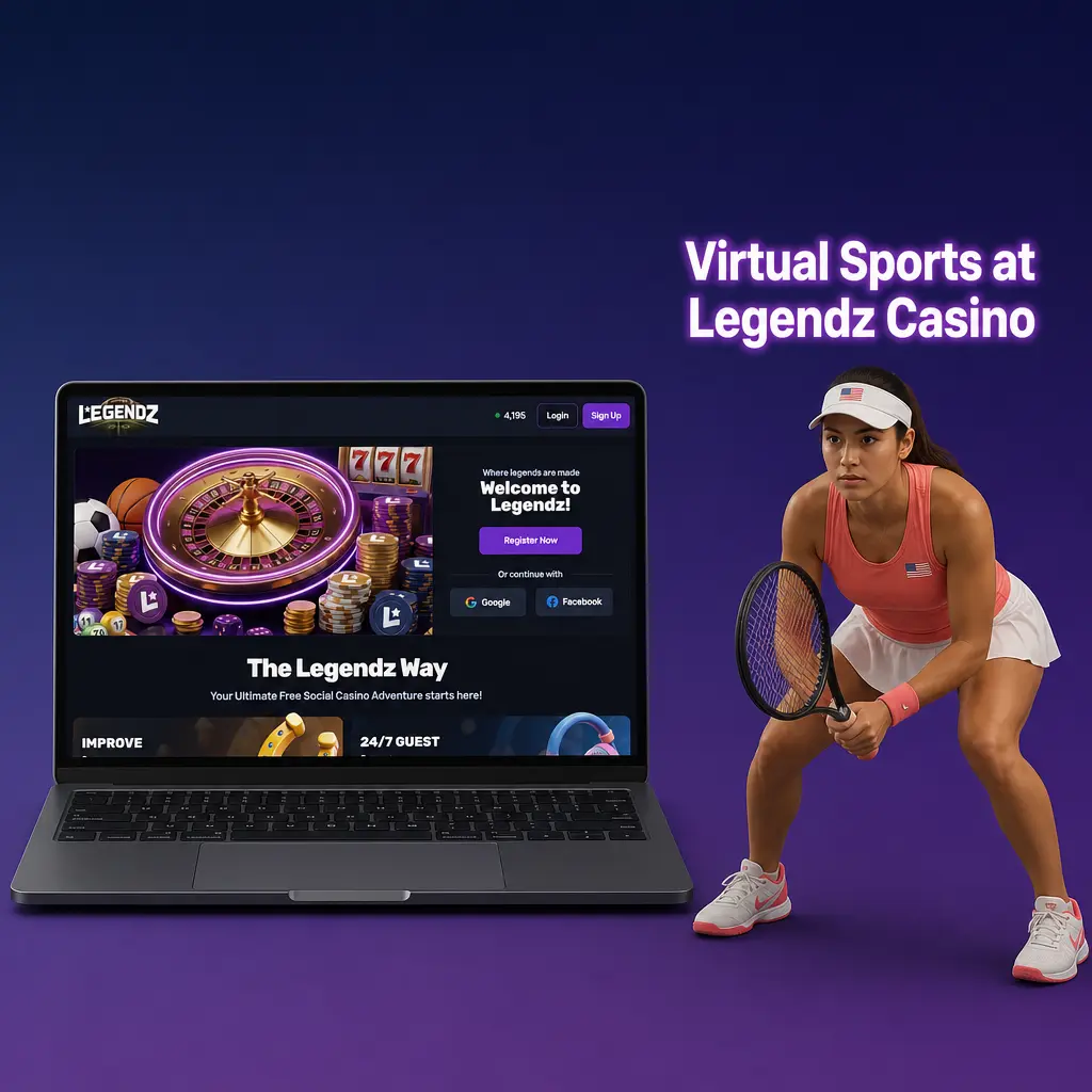 Virtual sports lineup at Legendz Casino